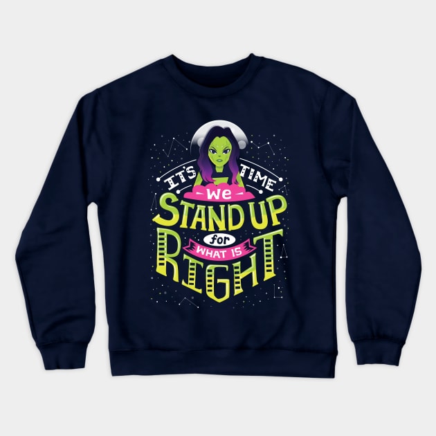 Stand up Crewneck Sweatshirt by risarodil